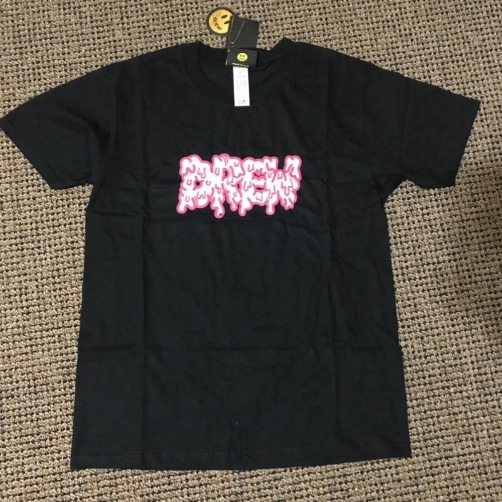 Drew House Black T-Shirt Size Small Justin Bieber